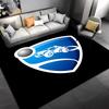 Game Rocket league -Themed Entrance Mat,Non-Slip Mat Area Rug,Room Decor,Outdoor Decor,Kitchen Rug,Doormat - Machine Washable,Easy to Clean