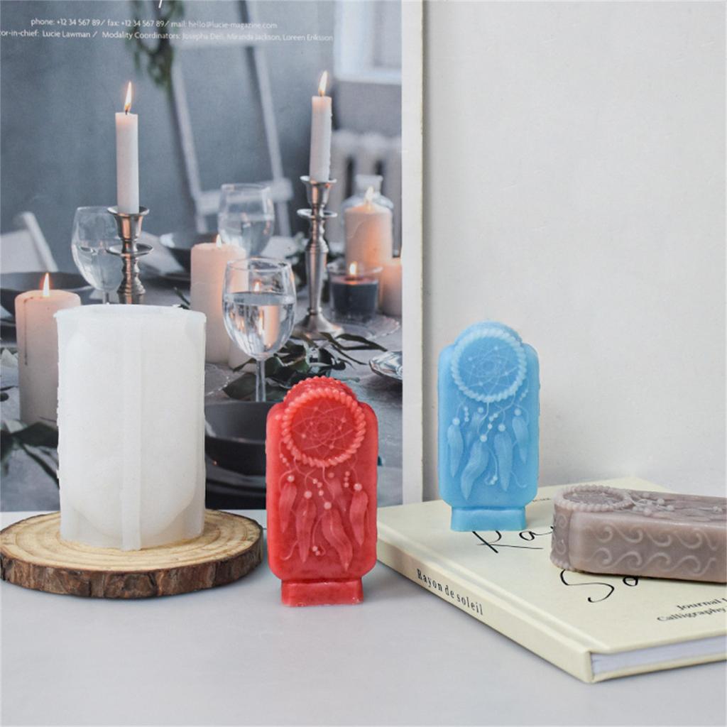 Baking Mould Supplies 3D Stone Monuments Silicone Mold Melt Aromatherapies Making Cupcake Chocolate Baking Decoration