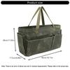 Heavy Duty Canvas Storage Bag for Outdoor Cooking Camping Pots Large Capacity Waterproof with Convenient Carry Handle