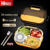 HPMILY 316L Stainless Steel Compartment Lunch Box
