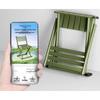 Ultralight Dual-Use Folding Camping Stool with Backrest