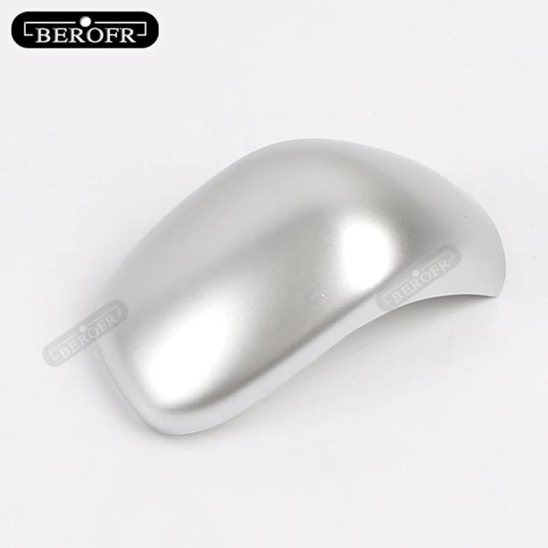 ABS Car Gear Head Lever Shift Knob Cover Gear Shift Handle Trim Decoration For Nissan Matte silver