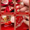 Czerwona koperta ślubna 2025: Duży pakiet szczęścia dla nowożeńców o wartości 10 000 juanów