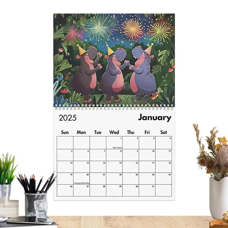 Рождественский календарь с бегемотами 2025 года — фото 4