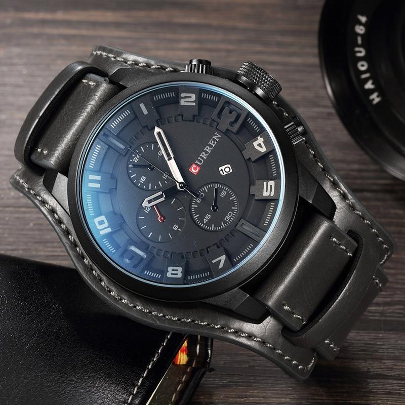 Waterproof Quartz Wristwatch for Men, Fashionable and Affordable