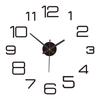 DIY Wall Clock, Large Size, Fashionable and Creative, Mirror Wall Stickers, Simple Acrylic Wall Clock