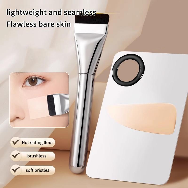 1/3/4Pcs Foundation Makeup Tools Kit Foundation Brush Powder Puff And Cream Palette Portable Makeup Tool For Travel Daily