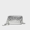 New Fall and Winter Wandering Bag Genuine Leather Women's Bag Crossbody Small Bag Small Gold Ball Chain Small Square Bag