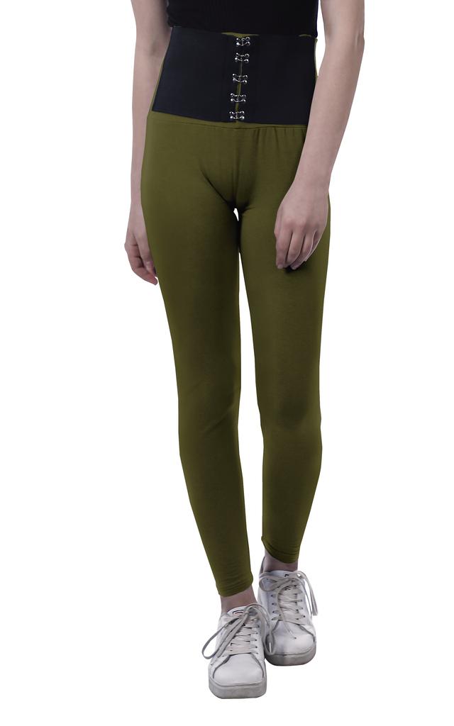 Moomaya High Waisted Yoga Pants For Women Corset Style Trendy Workout