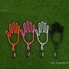 1Pc Golf Gloves Holder With Carabiner Golf Gloves Stretcher Golfer Tool Gear Gloves Rack Hanger Golf Supplies Accessories