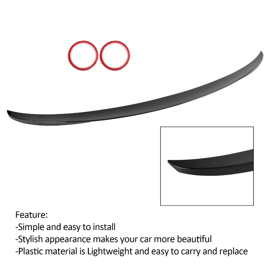 Rear Trunk Spoiler Wing for BMW 3 Series F30 F35 2012-2019 Gloss Black