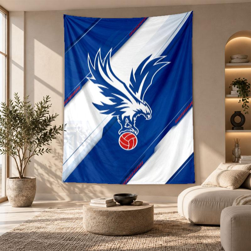 Decorative Tapestry,Crystal Palace Printed Wall Art, Lightweight Wall Hanging For Bedroom Background