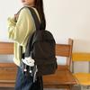 Schultasche Campus Schultasche Damen Koreanische Ausgabe ins Einfacher Karierter Rucksack Highschool-Schüler Große Kapazität Freizeit Reise Rucksack