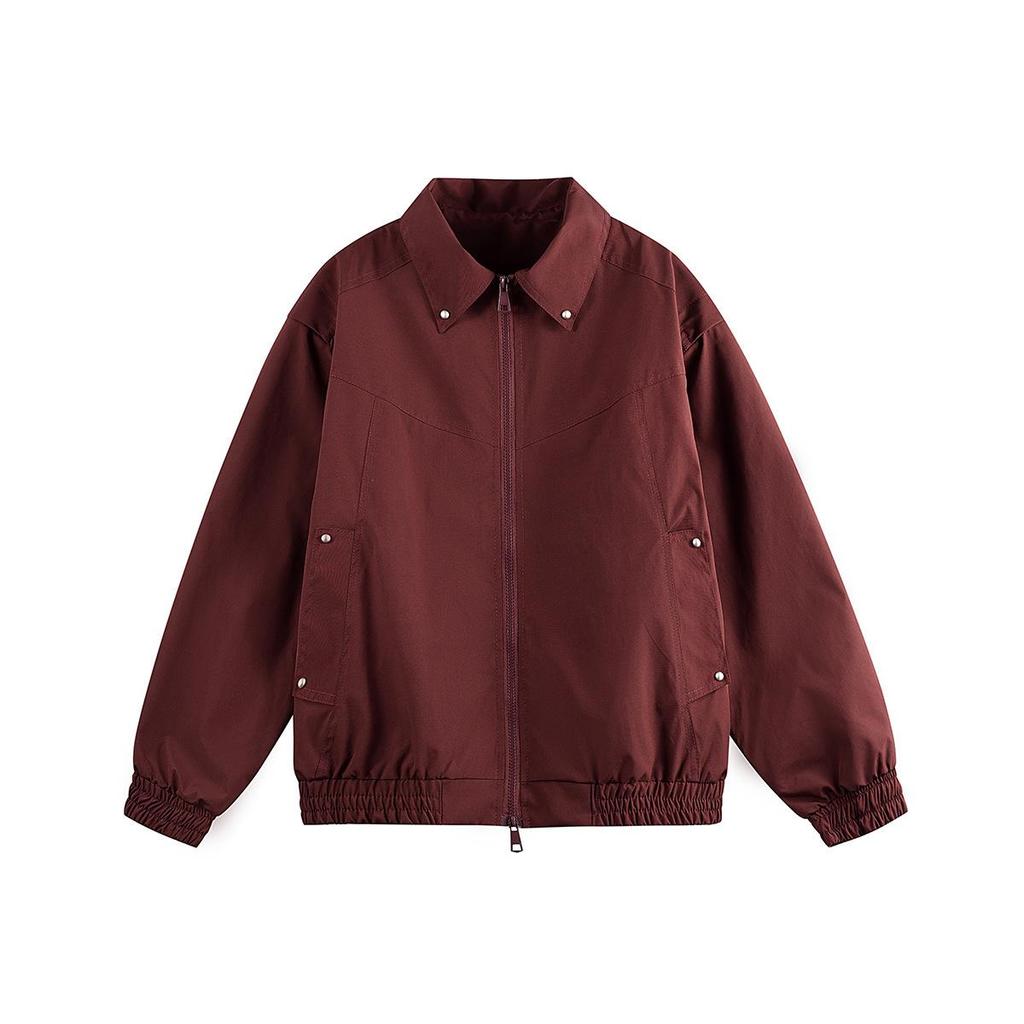 QIYOU 2025 Autumn Retro Detroit Lapel Loose Jacket for Men & Women