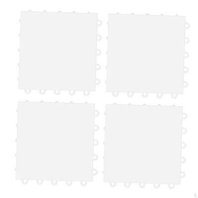 4Pcs Ice Tiles Hockey Practice Pads Pucks Home PETG Sports Training Tool Handling Trainer