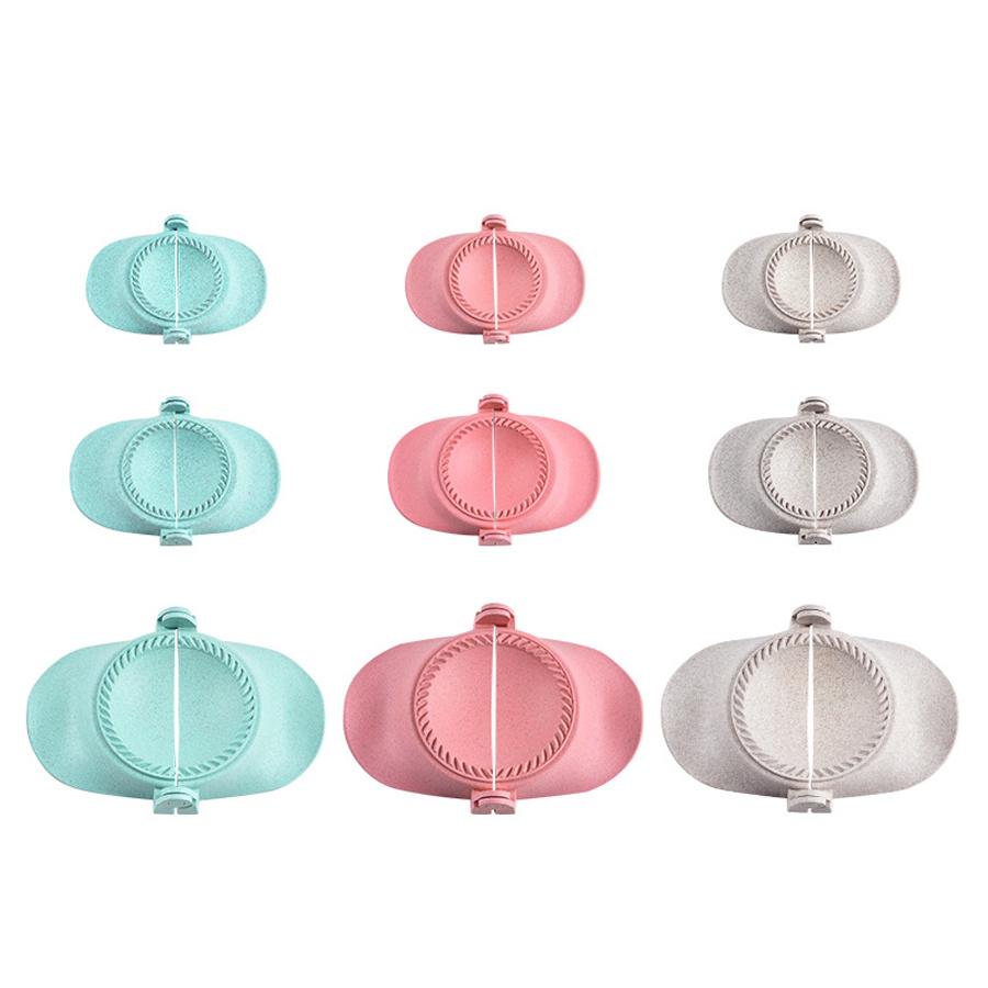 3pcs Dumpling Skin Machine, Creative Dumpling Machine, Kitchen DIY Dumpling Machine, Manual Corn Cake Machine, Dumpling Skin Dumpling Mold
