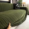 Chenille Cat-Scratch Resistant Sofa Throw - All-Season, High-End Feel, Fully Wrapped, Dirt-Resistant Blanket Cover