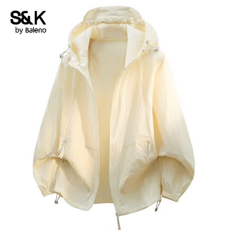Baleno S&K Men's Ice Silk Sun Protection Hoodie