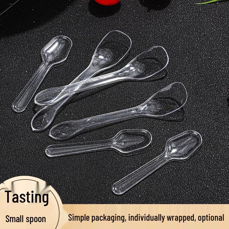 Disposable Plastic Tasting Spoons
