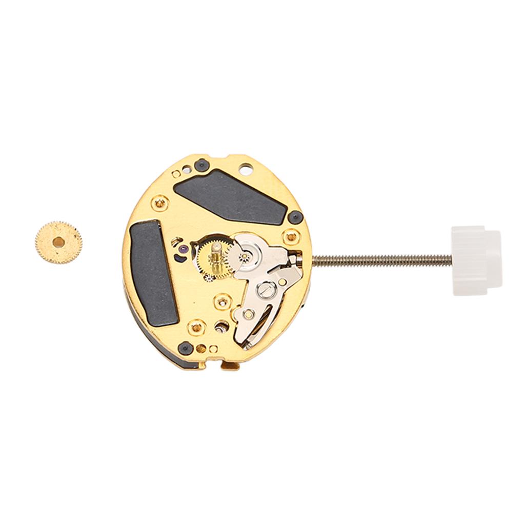 ETA 901001 Quartzový strojek Zlatá slitina Kamínky Náhradní díly pro strojek hodinek Příslušenství pro