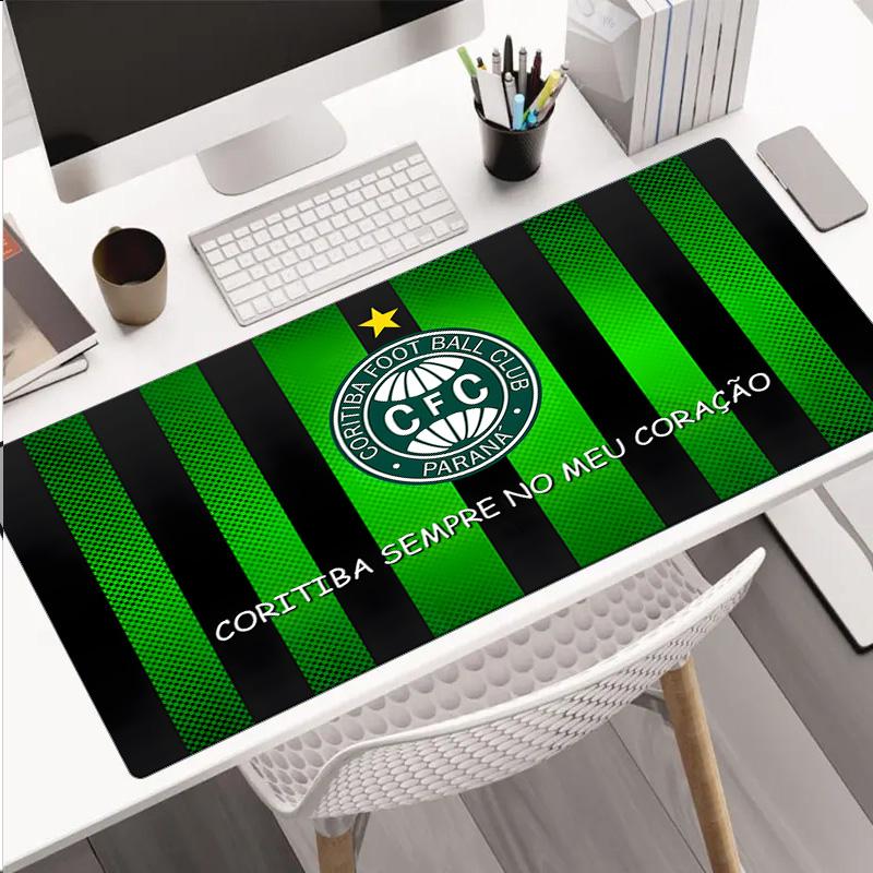 Coritiba Football Club Return Mouse Pad, Rubber Base, Mouse Pad for Gamers and Office Use, Gaming Desk , Easy To Clean Mat Christmas fan gifts