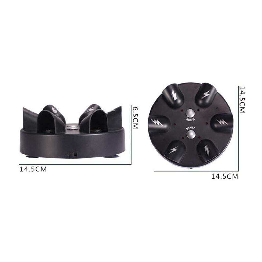 Elektrisches Lügendetektor-Spiel 6 Finger Schockierend Interaktiv Dekompression Wahrheitstest Spielzeug für Party