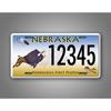 Personalized Nebraska First People License Plate Custom Text 6x12 Inch Metal Tin Sign Garage Man Cave Wall Decor