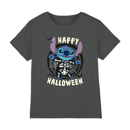 Lilo & Stitch Childrens/Kids Skeleton Halloween T-Shirt