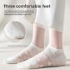 Women's Summer Thin Mesh Lace Ice Silk Crystal Socks