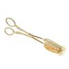 Retro European-style Cake Tongs Salad Tongs Dessert Baking BBQ Tools Food Tong Gold-plated Snack Clip Zinc Alloy Pastry Clamp