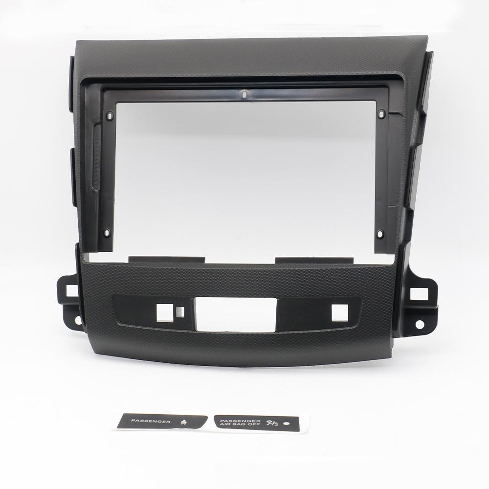 Для Mitsubishi Outlander 2008-2012, Рамка для 9-дюймовой центральной консоли с навигацией, Панель для Android-навигации с большим экраном Only frame