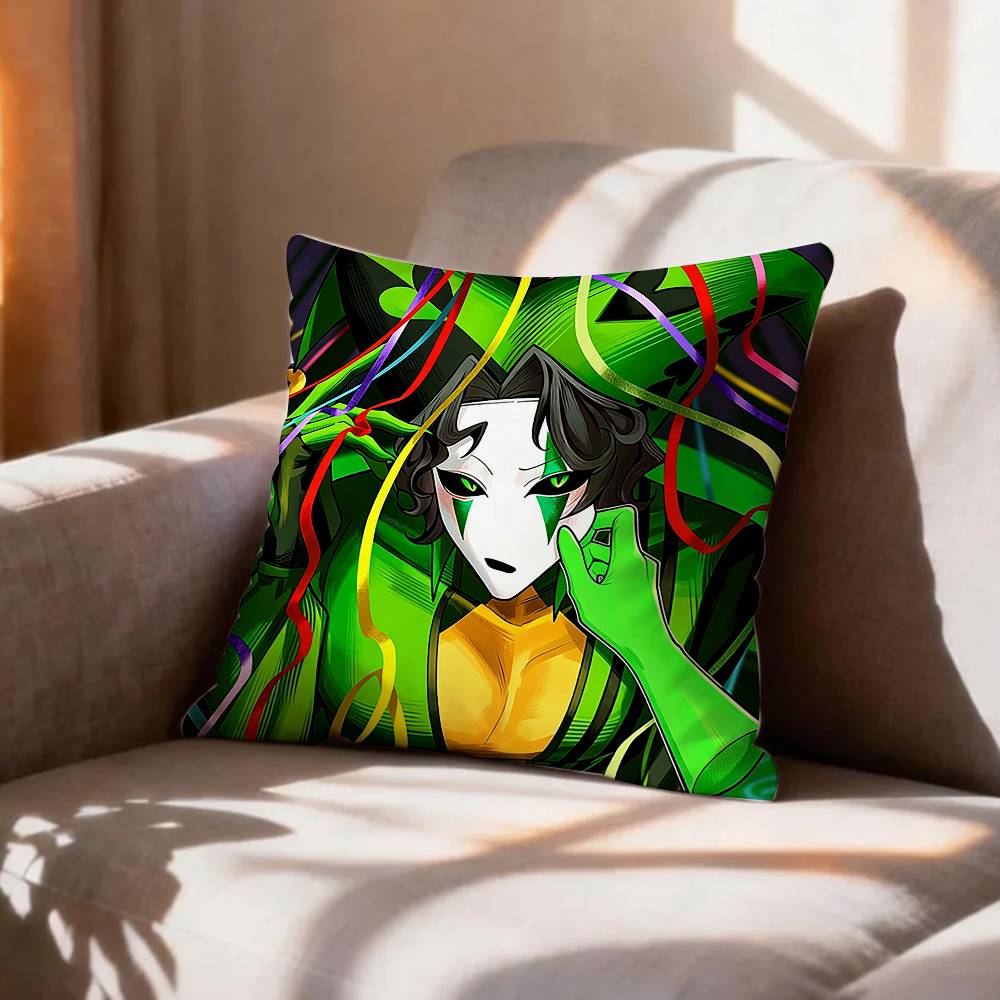 COOL TThe FFreak CCircus HHarlequin  Pillow Case Pattern Printed Pillowcase For Living Room Sofa Cushion Cover