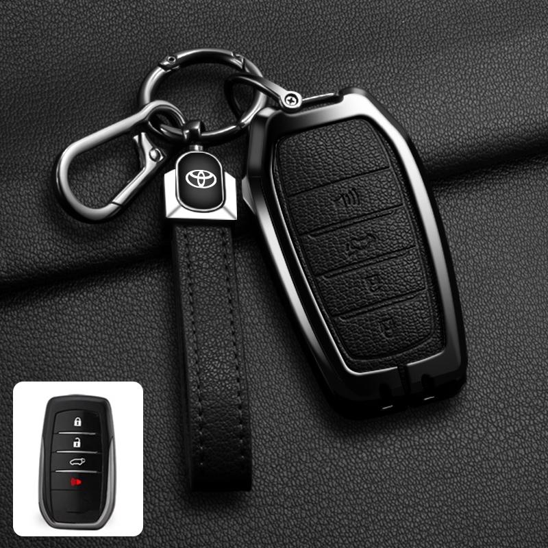 2026 Heiß für Toyota Radkappen Auto Schlüsselanhänger Hülle Gehäuse für Toyota Land Cruiser Mirai Venza RAV4 Prime Hilux Sienna Fortuner 2