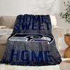 Coperta Portatile/Morbida Seattle Seahawks Logo Coperta da Letto Adatta per Viaggi Campeggio Soggiorni Uffici Divani Regali per Fan