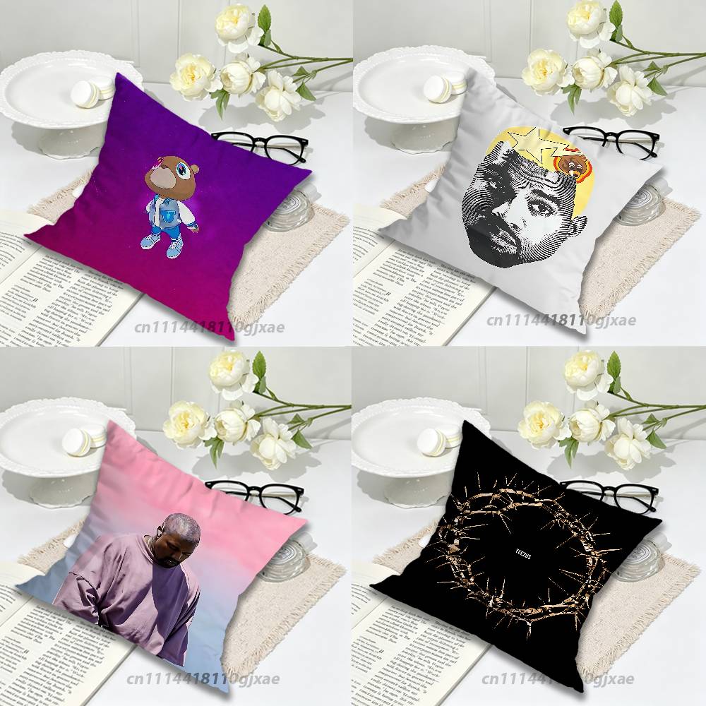 KKanye West Yeezus Ye Jesus is King Pillow for Sofa Seat Chair DecorativeModern Home Decor Print Throw Cushion