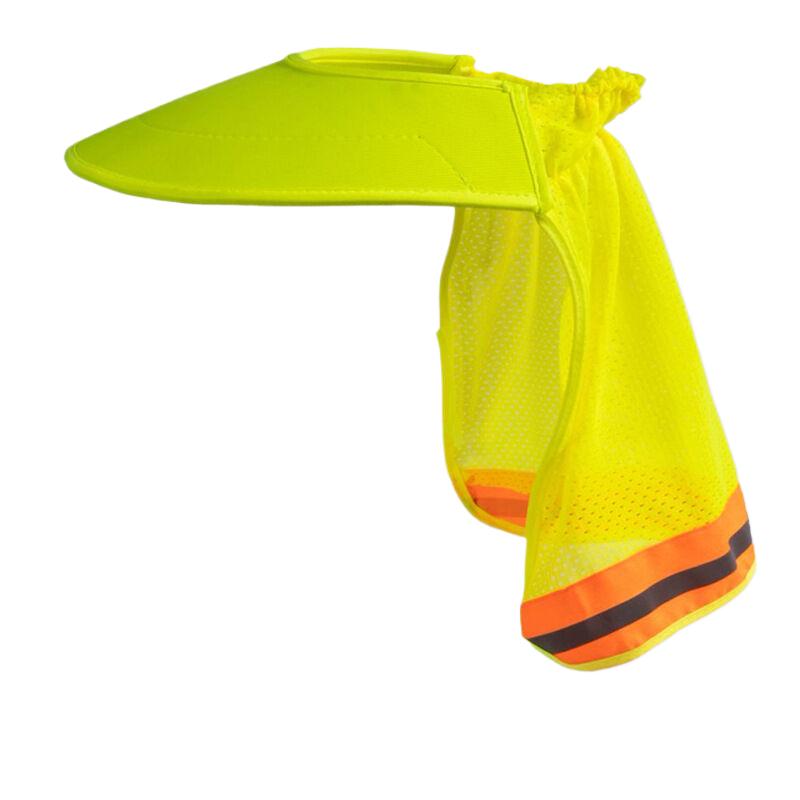 1 Piece Neck Shield Helmets Reflective Hat Summer Sun Shade Safety Hard Hat Brim Reflective Cap Cover For Construction Workers