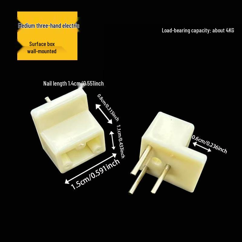 Small Invisible Seamless Wall Hooks for Picture Frames and Photo Walls