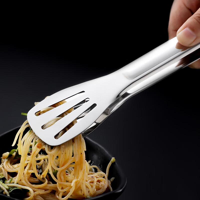 FATTBAO 304 Stainless Steel Food Tongs