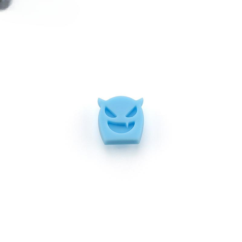 Silikon Weinetikett Rotweinglas Etikettenaufkleber mit Saugnapf Anhänger Recognizer Party Label Weinanhänger Halloween