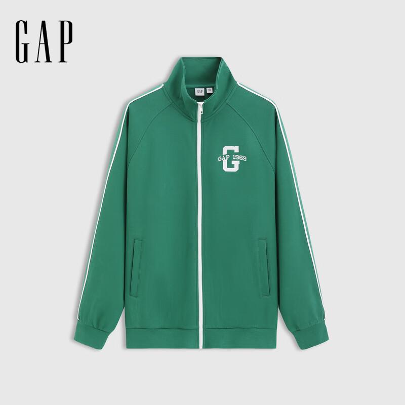 

Куртка унисекс Gap с логотипом, цветная, с воротником-стойкой M