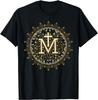 NEW LIMITED Hail Mary Catholic Our Lady Holy Blessed Maria T-Shirt - MADE IN USA