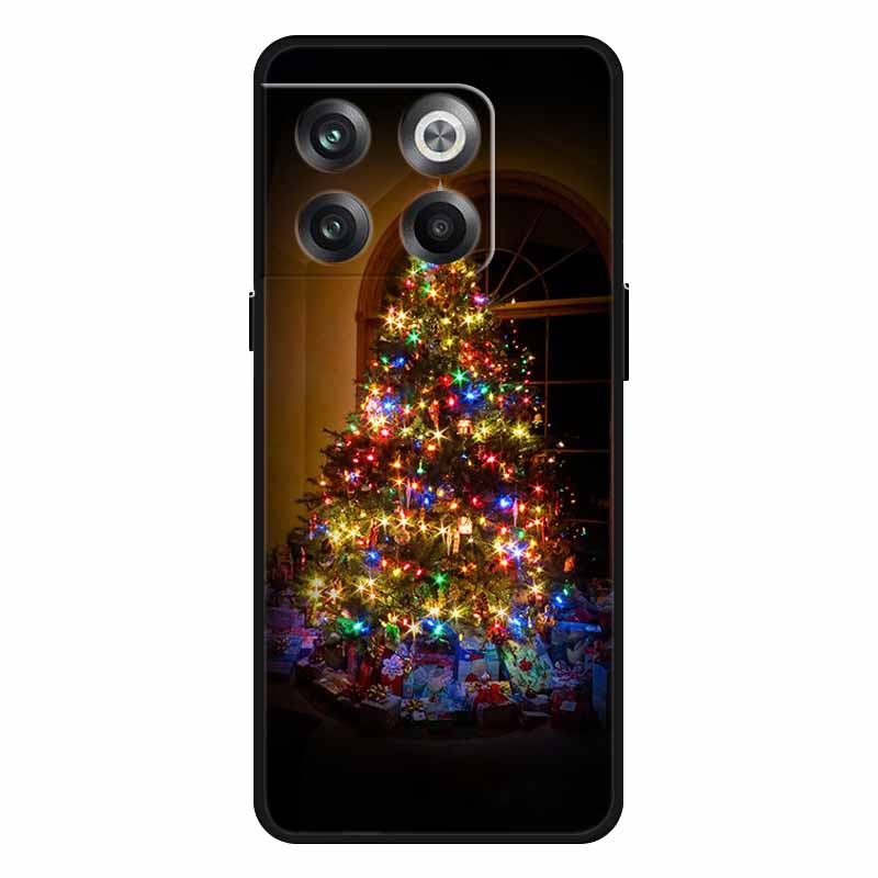 For Oneplus 10T Case 10 Pro Christmas Silicone Soft TPU Cover for Oneplus Nord N20 SE One plus ACE Pro 10T Coque New Year Gift