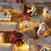 Waterproof Outdoor String Light with LED Xmas Fairy 10/20/40/80 Lights Christmas Warm White Santa Curtain