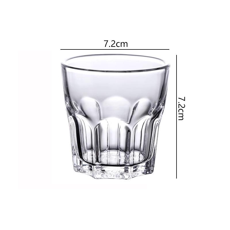 

Набор из 2 шт. 5,8 унц. 170 мл Стакан для виски в китайском стиле Набор бокалов для иностранного вина Прозрачные стаканы для вечеринки Бокал для ликера Винные принадлежности Кружка 2pcs