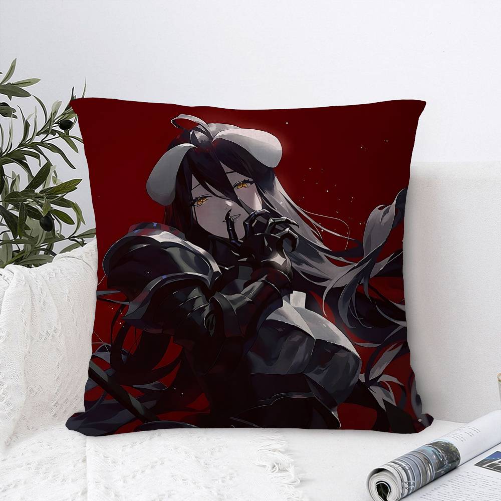 OVERLORD ANIME Pillow Gift Home Office Decoration Bedroom Sofa Car Cushion Cover case x