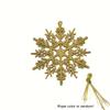 12pcs Christmas Snowflake Ornaments, Plastic Snowflake, Glitter SnowFlakes, Xmas Tree Pendant, Snowflake for Christmas Tree
