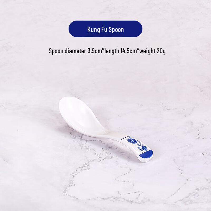 Jiuyue Mei A5 White Blue and White Melamine Tableware