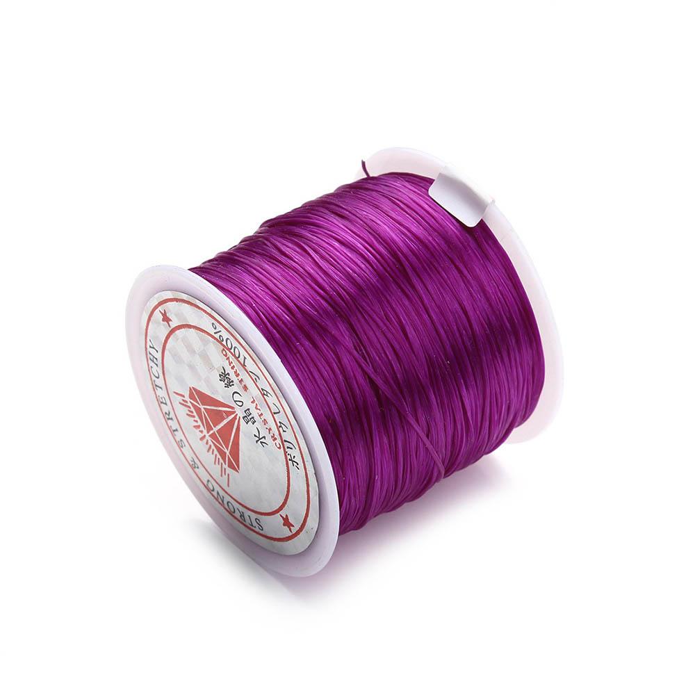 10/40m Black White Stretch Elastic Cord Elastic Thread For Beading Cord String Thread Diy Bracelets Necklace Jewelry Making