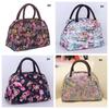 Handbag Ladies Spring Bento Fashion Casual Fine Print Practical Strap Double