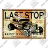 Putuo Decor My Rules Tin Sign Retro Plaque Metal Plate Vintage Wall Art Poster Decortive for Garage Man Cave Club Bar Home